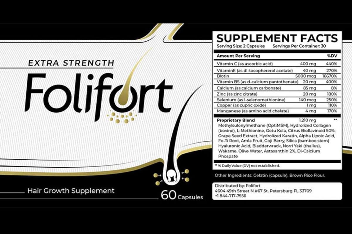 FoliFort Ingredients