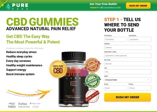 Pure Kana CBD Gummies Reviews