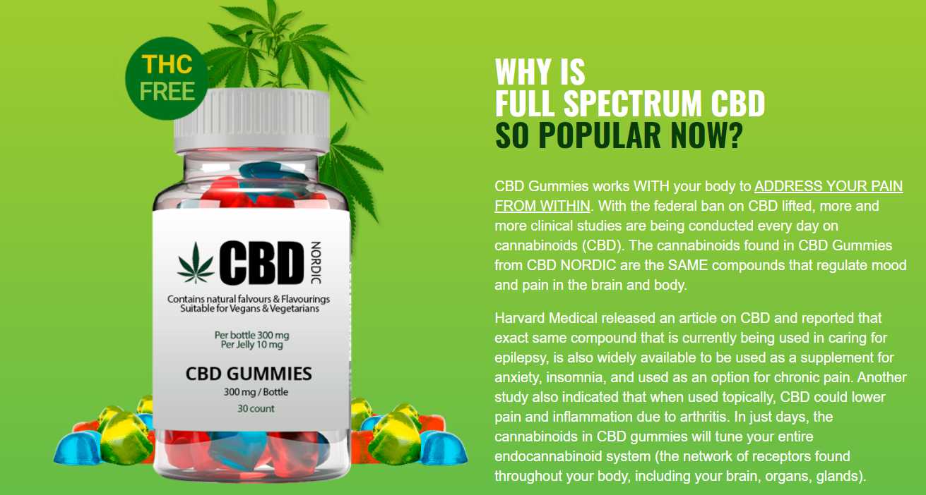 Nordic CBD Gummies