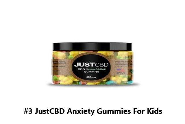 #3 JustCBD Gummies