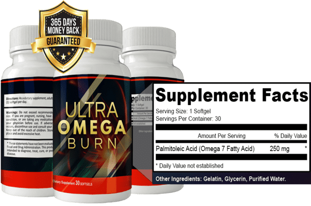 Ultra Omega Burn Ingredient Facts