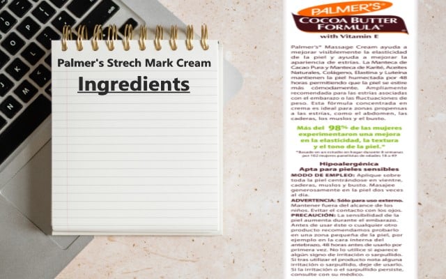 Palmer's Stretch Mark Cream Ingredients