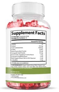 Super Health Gummies Ingredients