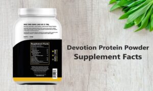 Devotion Protein Powder Supplement Facts