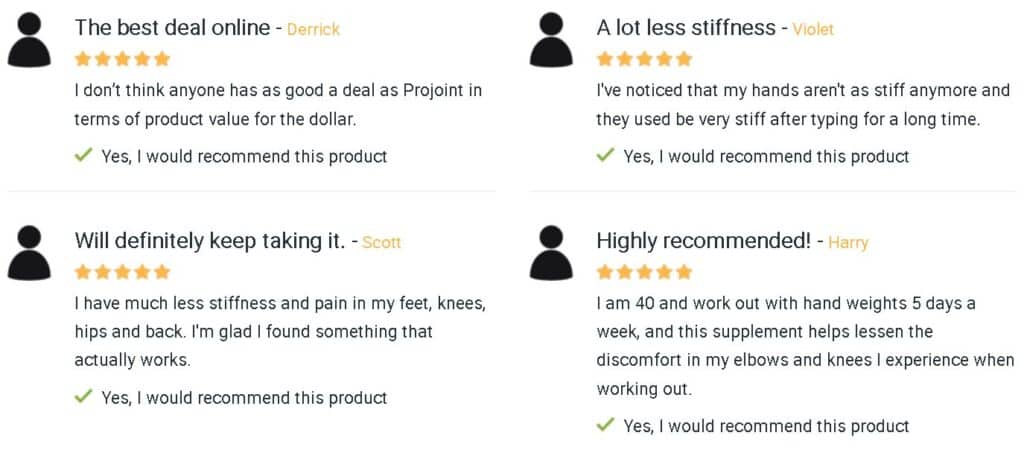 Projoint Plus Customer Feedbacks