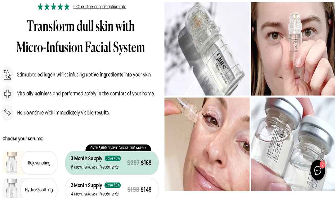 Qure Micro-Infusion Facial System