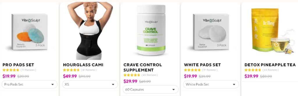 VibroSculpt Product Line