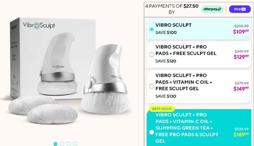 VibroSculpt Price