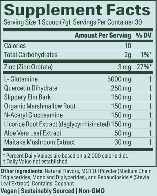 Gut Connect 365 Ingredients