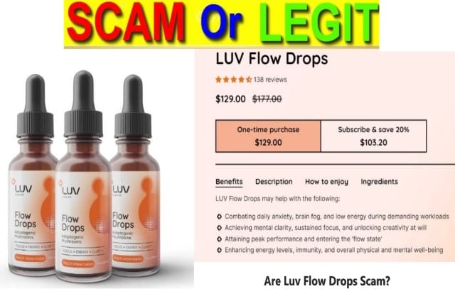 Are Luv Flow Drops Scam
