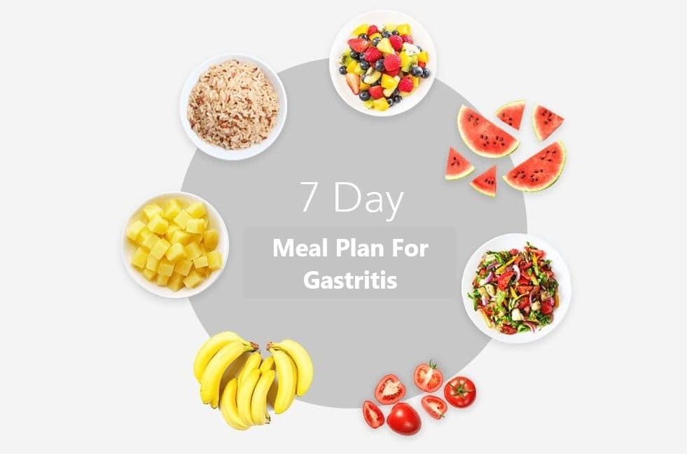 7-Day Meal Plan For Gastritis