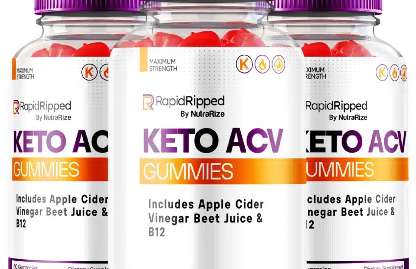 Rapid Ripped Keto ACV Gummies Everything You Need To Know